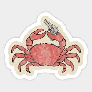 Feelin’ Crabby Sticker